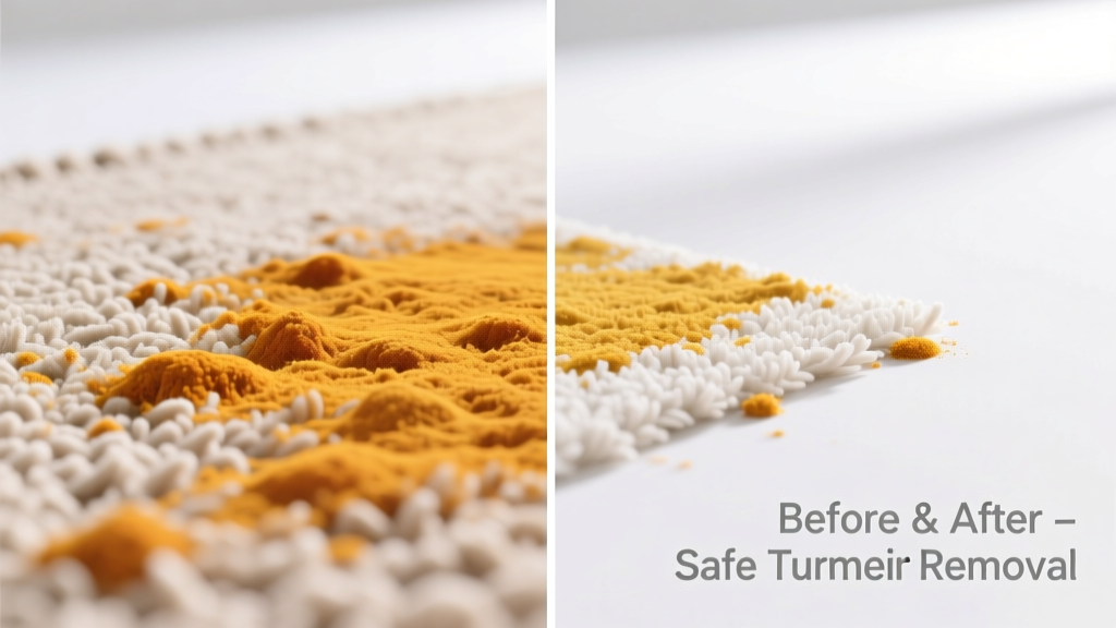 How to Remove Turmeric from Carpet Safely & Effectively