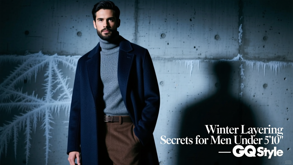 Winter Layering Secrets for Men Under 5'10"