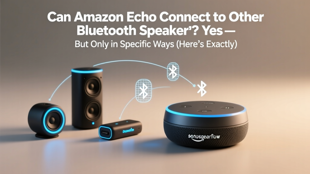 Can Amazon Echo Connect To Other Bluetooth Speakers (2026)
