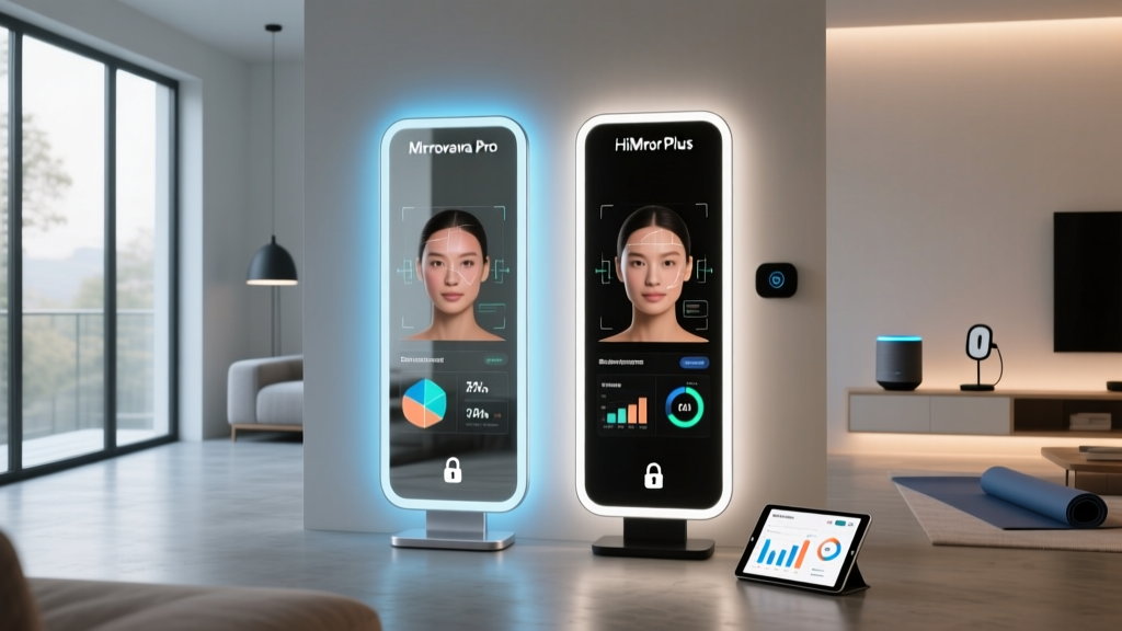 Mirrorvana Pro vs HiMirror Plus: Smart Mirror Face Analysis & Fitness Tracking Showdown