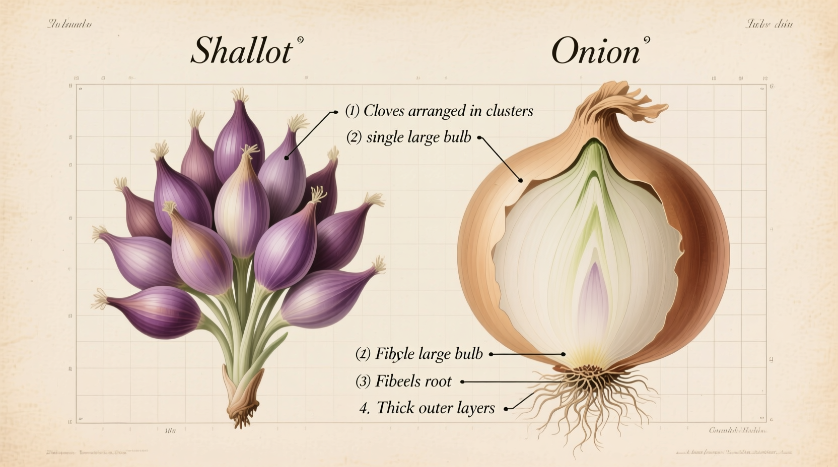 shallot and onion key differences explained