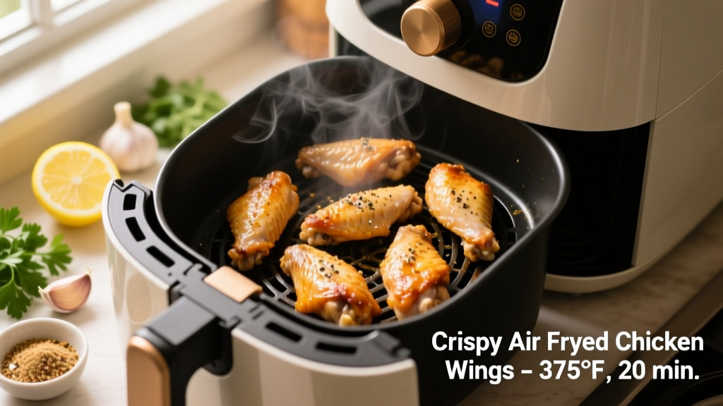 How to Cook Frozen Chicken Wings in Air Fryer