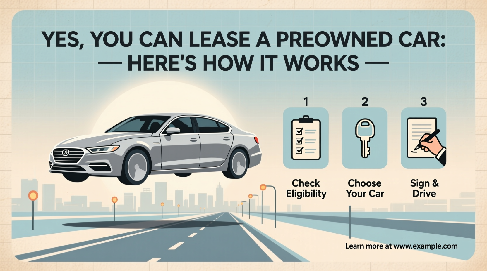 can you lease a preowned car