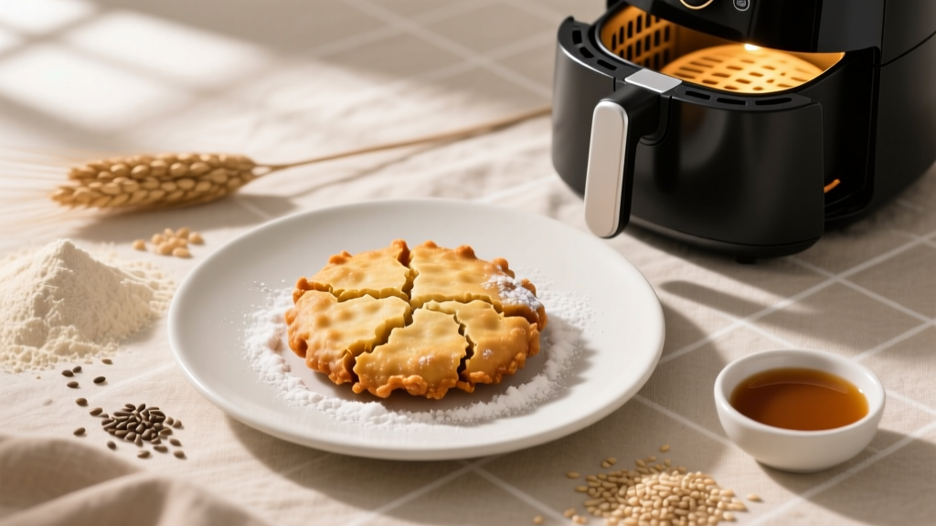 Air Fryer Biskut Suji: Crispy, Oil-Free & Authentic