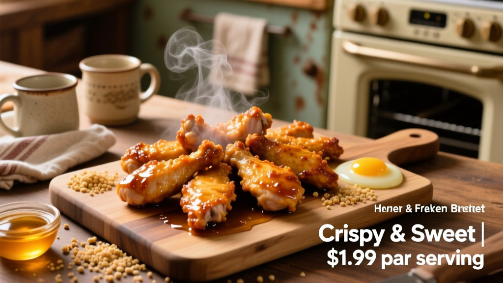 Crispy Air Fryer Honey Battered Chicken Tenders