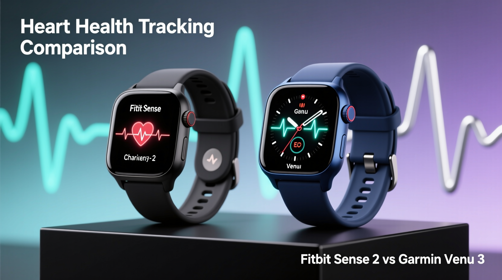 fitbit sense 2 vs garmin venu 3 best smartwatch for heart health tracking