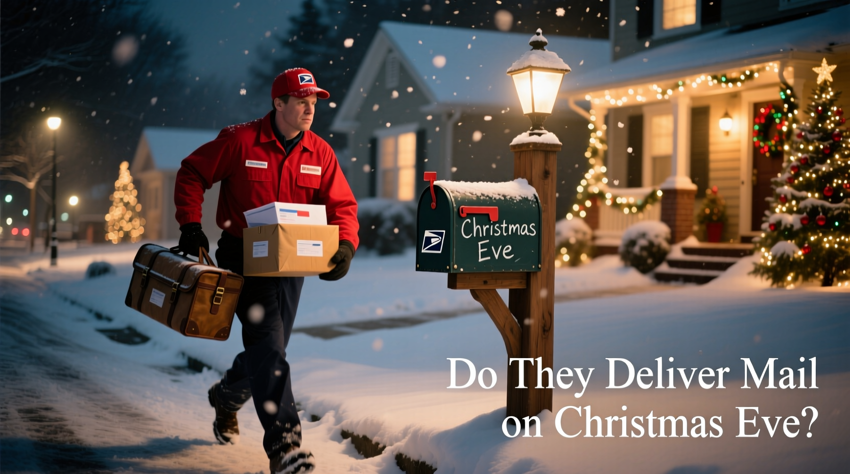 do they deliver mail on christmas eve