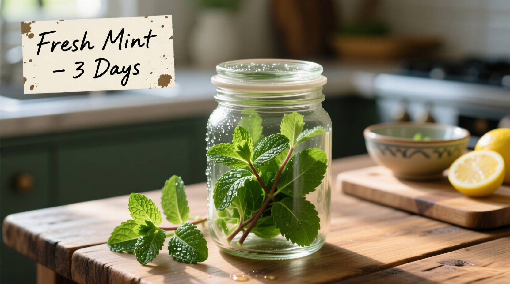 How To Save Fresh Mint