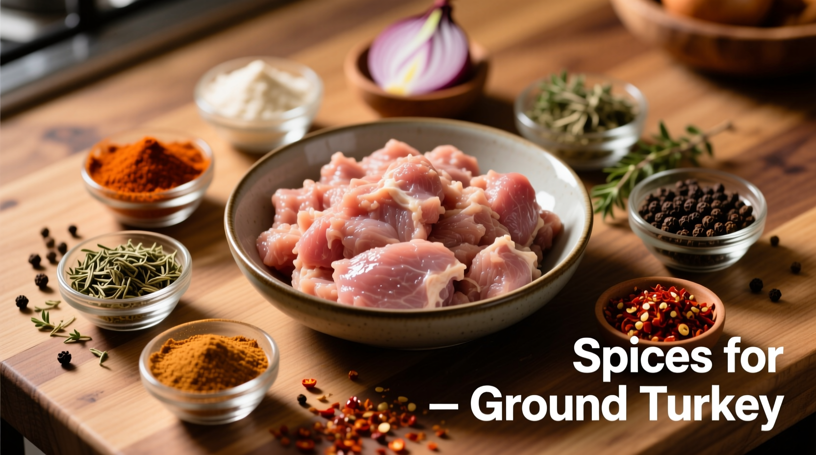 spices for ground turkey