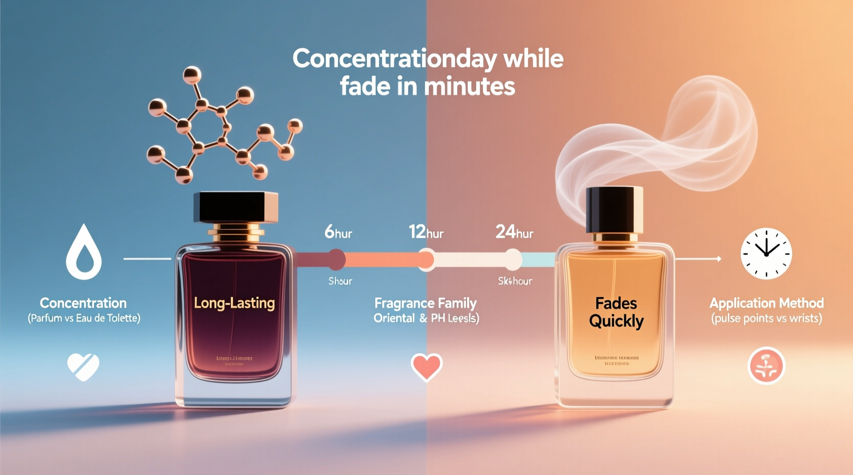 why do some perfumes last all day while others fade in minutes