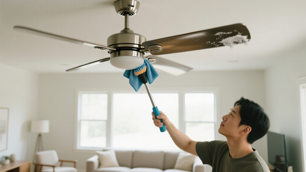 Easy Steps: How to Clean a Ceiling Fan Blades in 2026