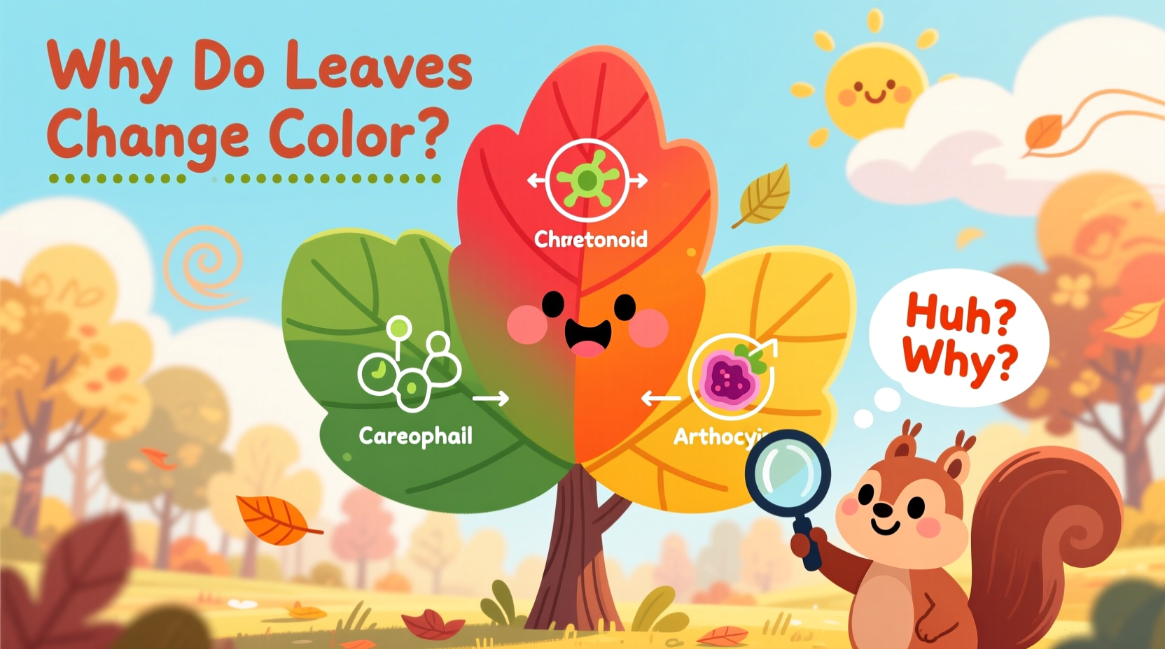 why do leaves change color simple science for curious kids