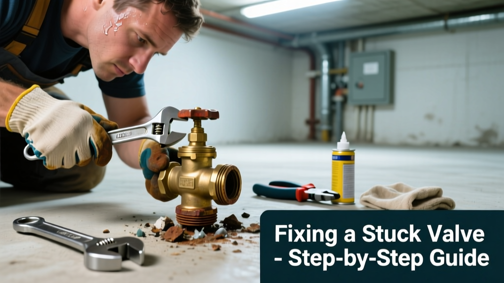 Fixing a Stuck Water Main Shutoff Valve at Home