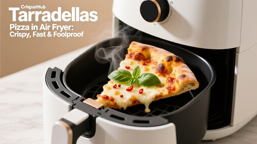 Tarradellas Pizza in Air Fryer: Crispy, Fast & Foolproof