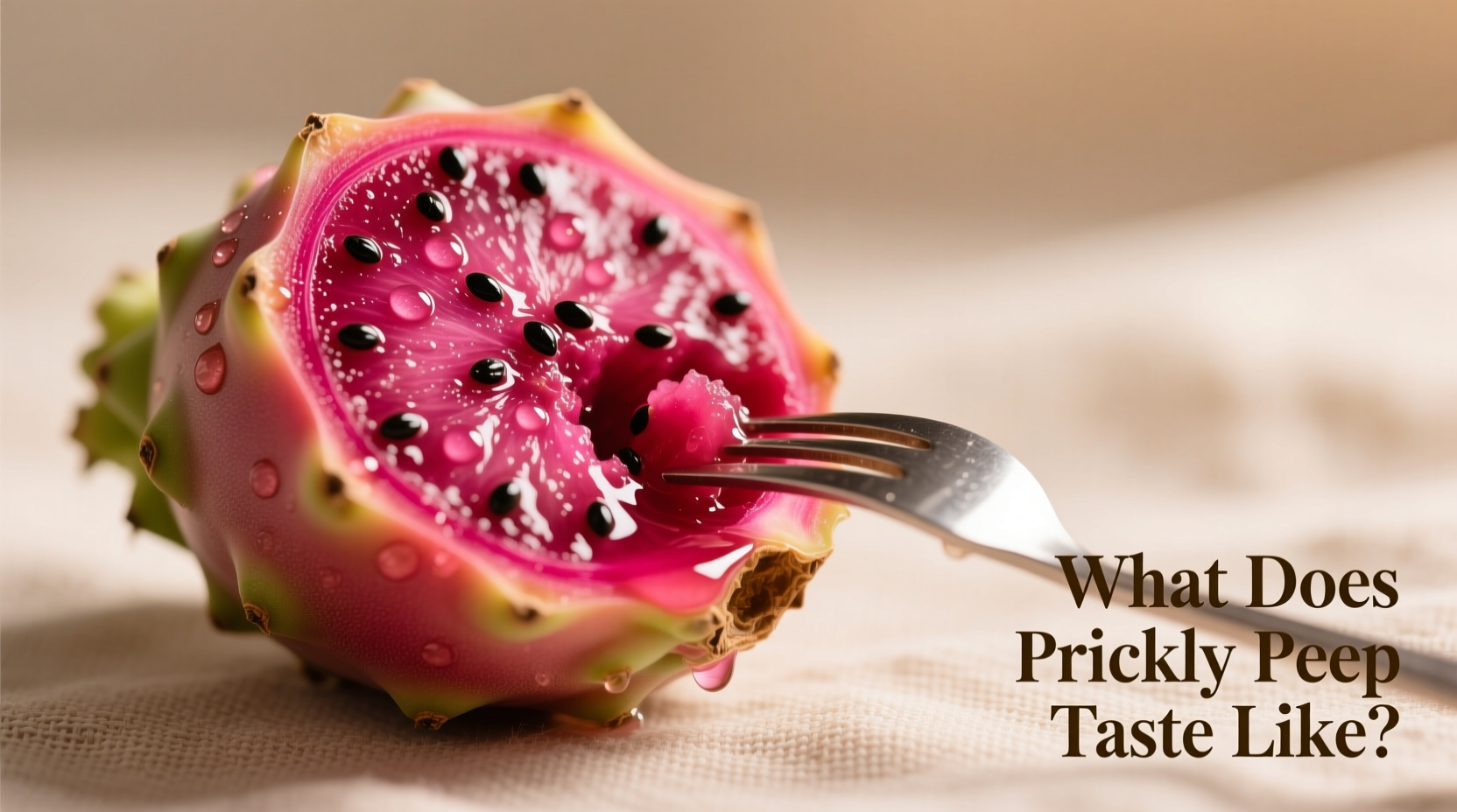Prickly Pear Taste: Sweet Watermelon-Bubblegum Fusion Explained