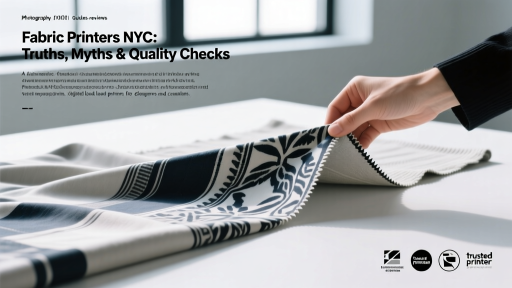 Fabric Printers NYC: Truths, Myths & Quality Checks
