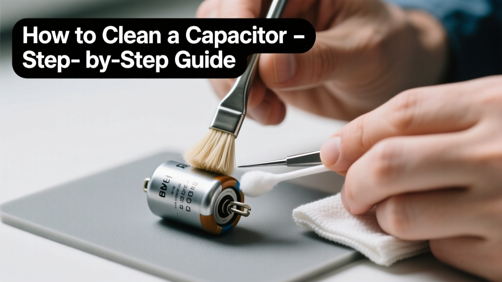 How to Clean a Capacitor Safely and Effectively: A Technician’s Field Guide