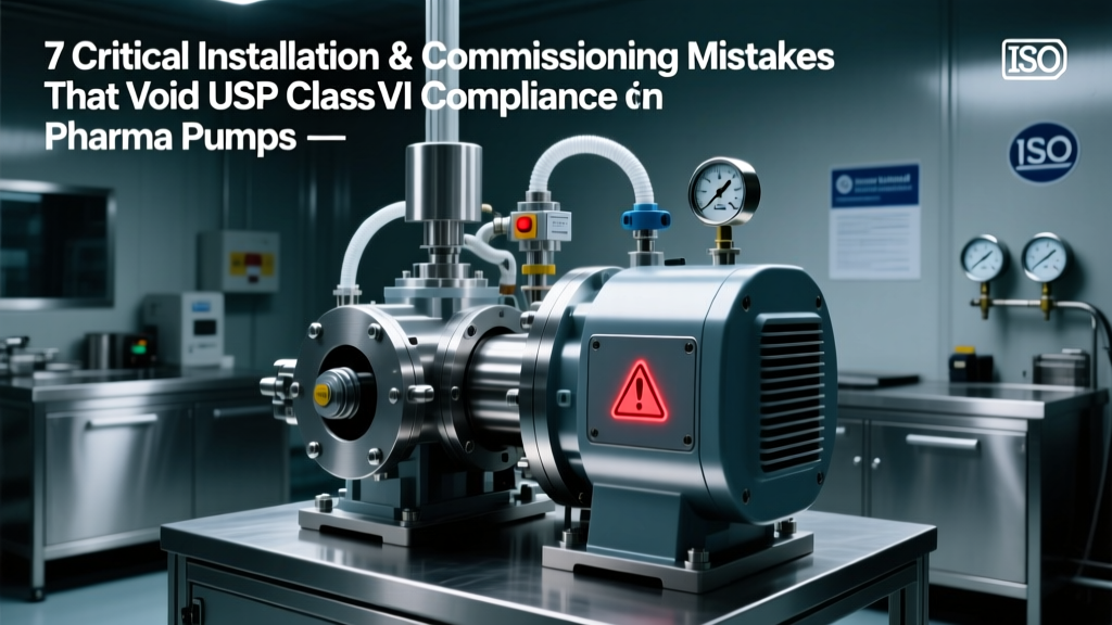 7 USP Class VI Pump Mistakes That Void WFI Validation