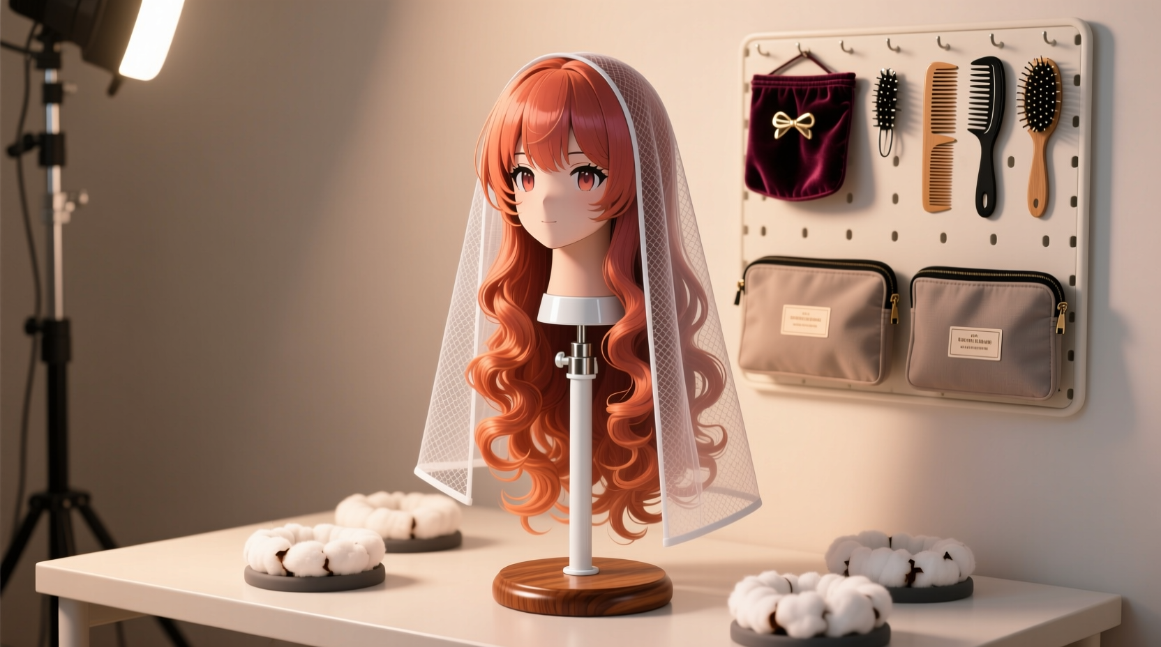 cosplay wig storage keep curls perfect