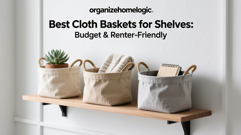 Best Cloth Baskets for Shelves: Budget & Renter-Friendly