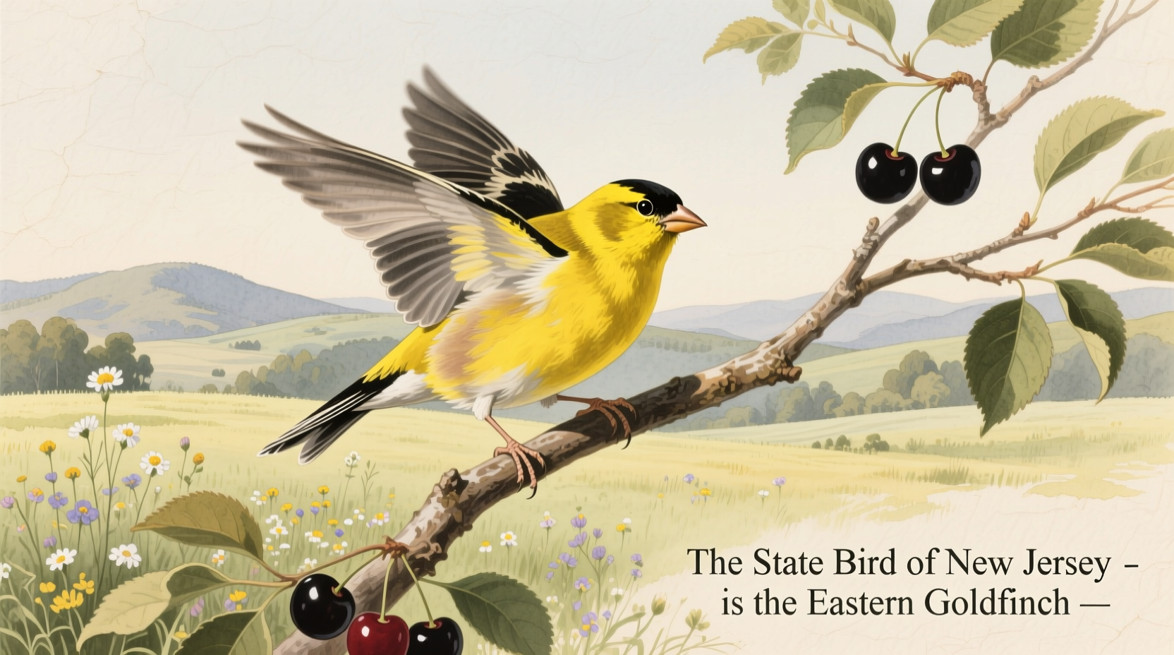 what is the state bird of new jersey