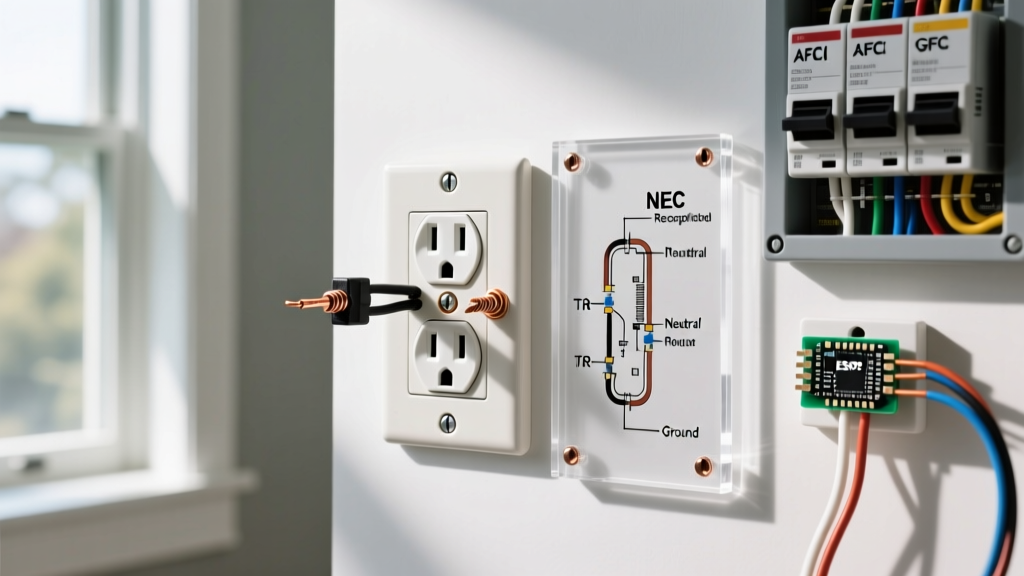 Electrical Duplex Outlet Safety and NEC Code Compliance Guide