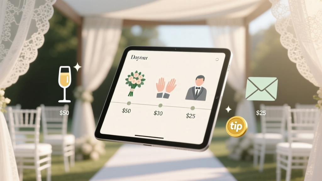 Wedding Day Tipping Checklist: Who, How Much & When