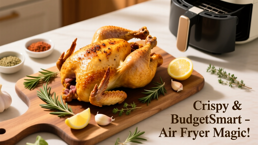 Air Fry Rotisserie Chicken: Crispy & Budget-Smart