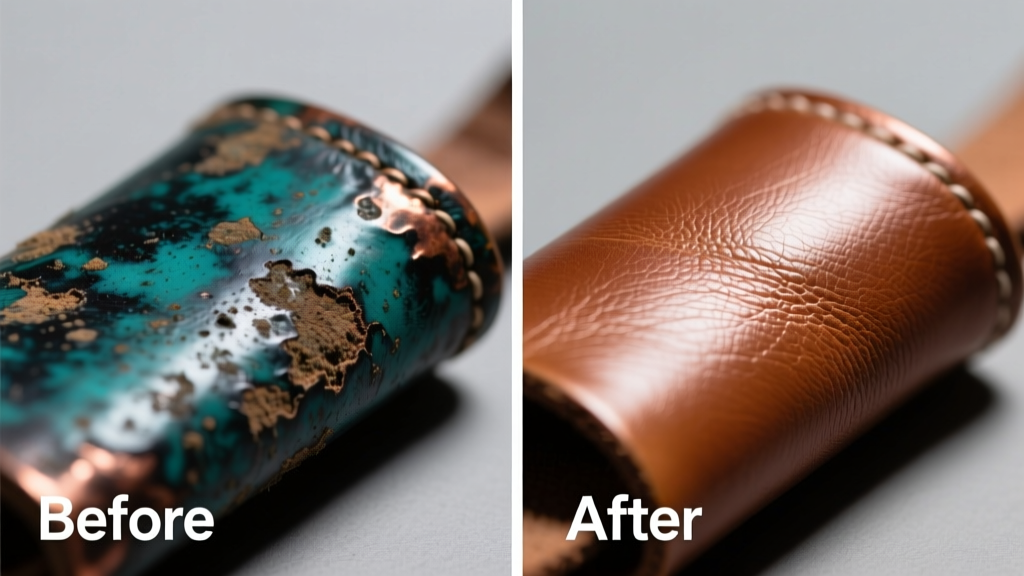 How to Remove Copper Patina from Leather Safely