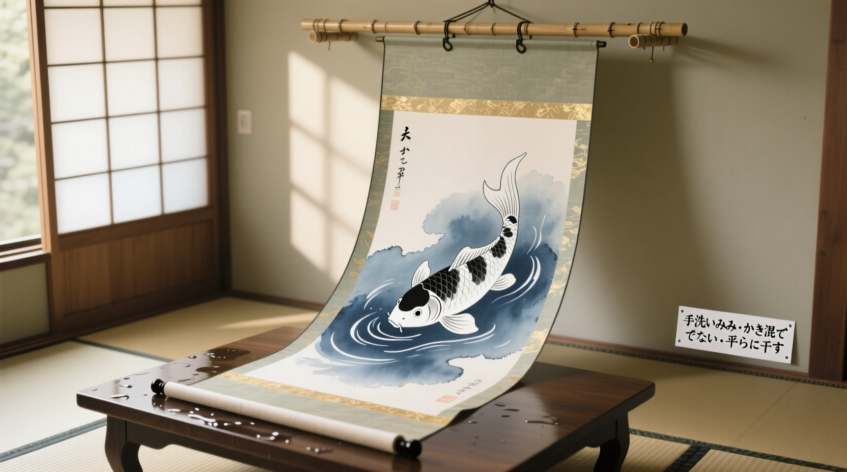How to Wash Anime Wall Scrolls Safely