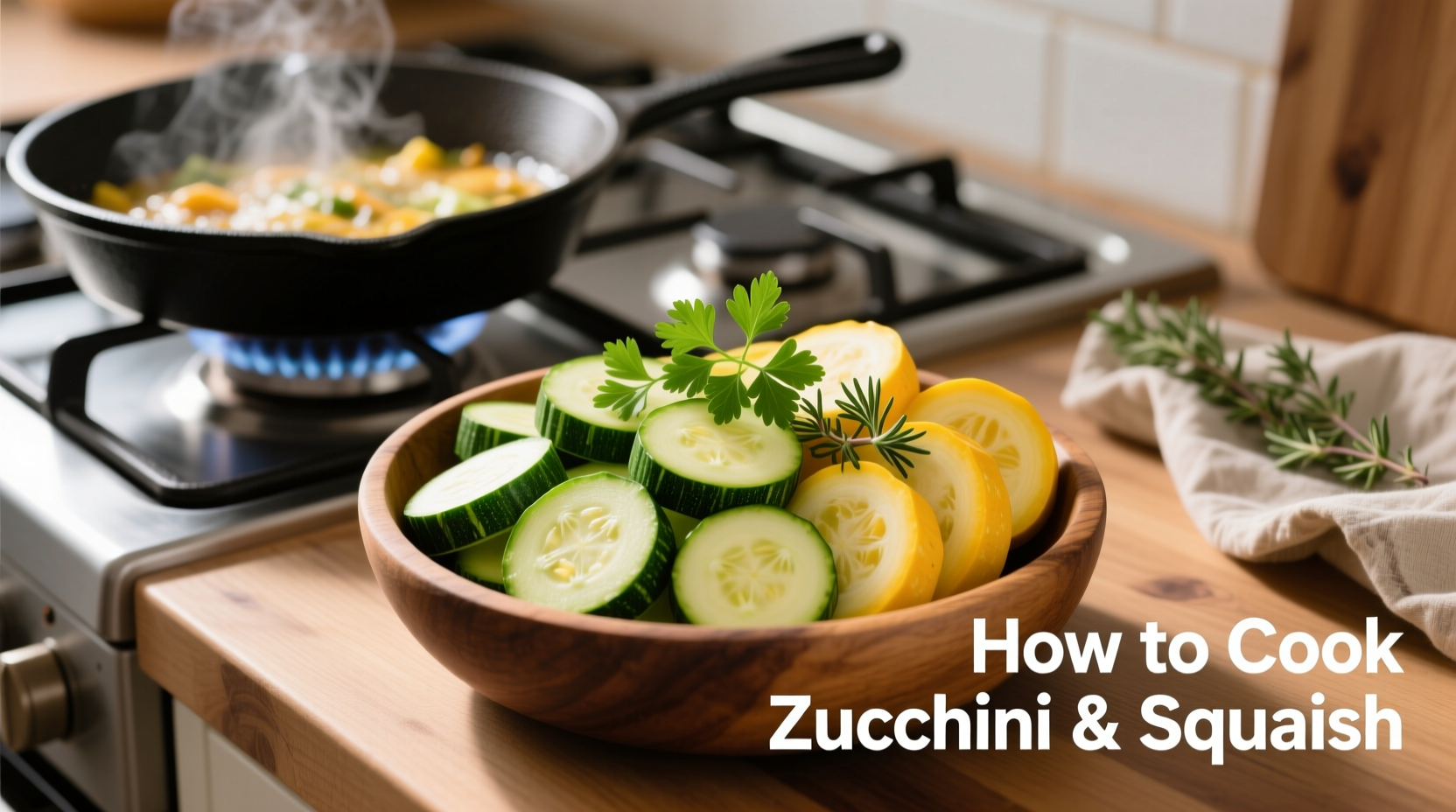 how to cook zucchini and squash