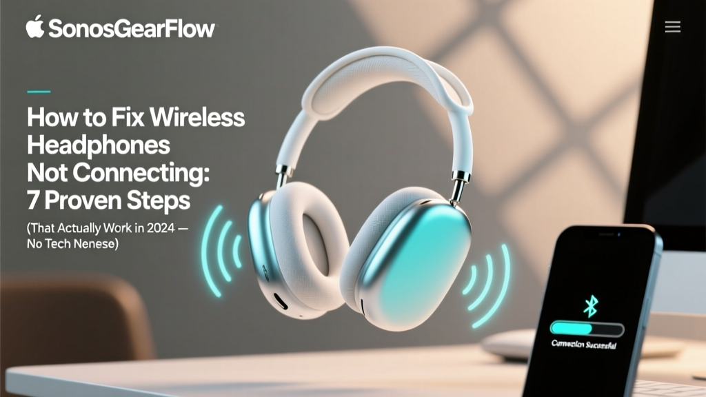 Fix Wireless Headphones Not Connecting (2026)