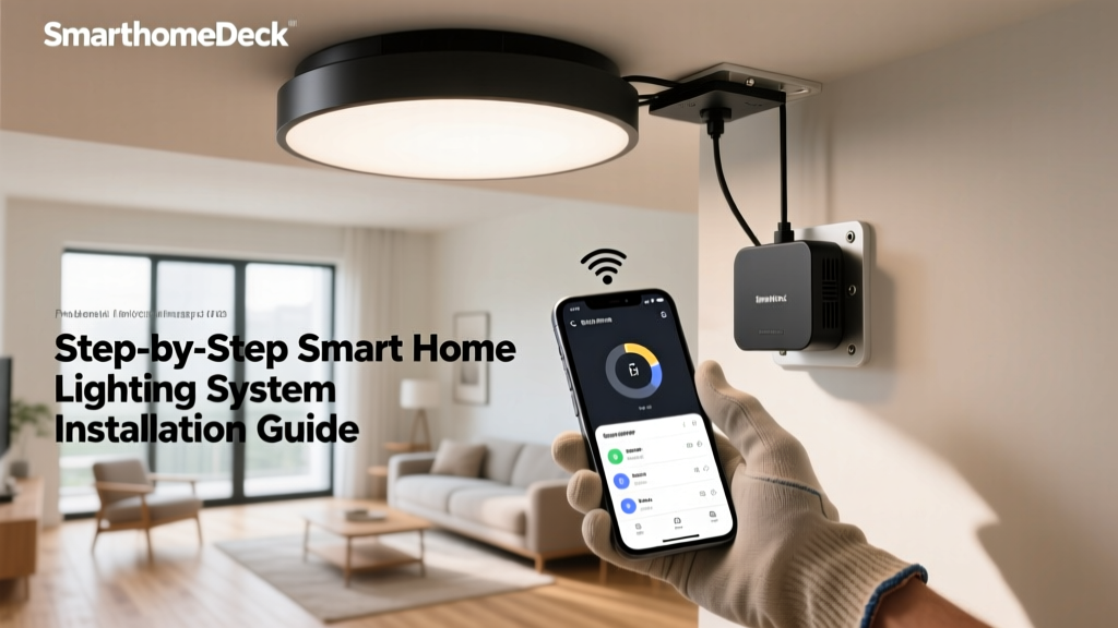 Step-by-Step Smart Home Lighting System Installation Guide