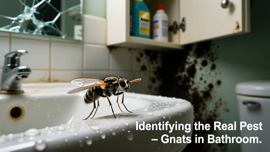 Gnats in Bathroom: Identifying the Real Pest