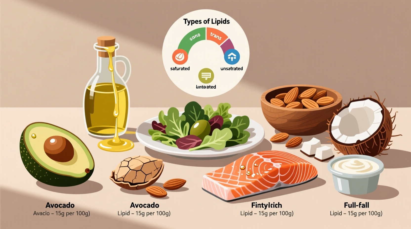 lipids are in what foods