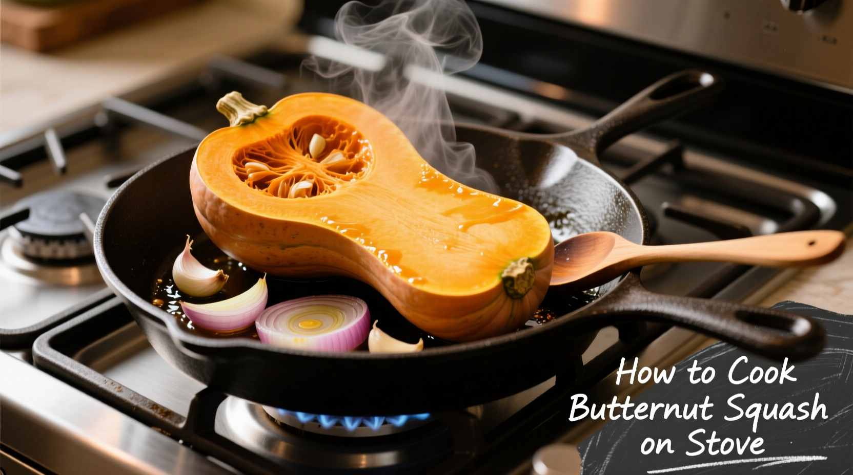 how to cook butternut squash on stove