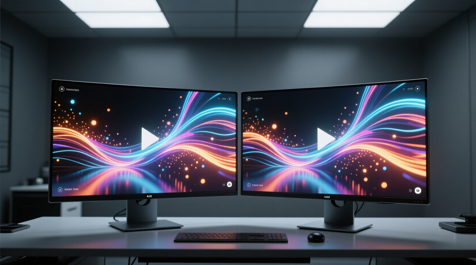 keep flash videos in full screen on dual monitors