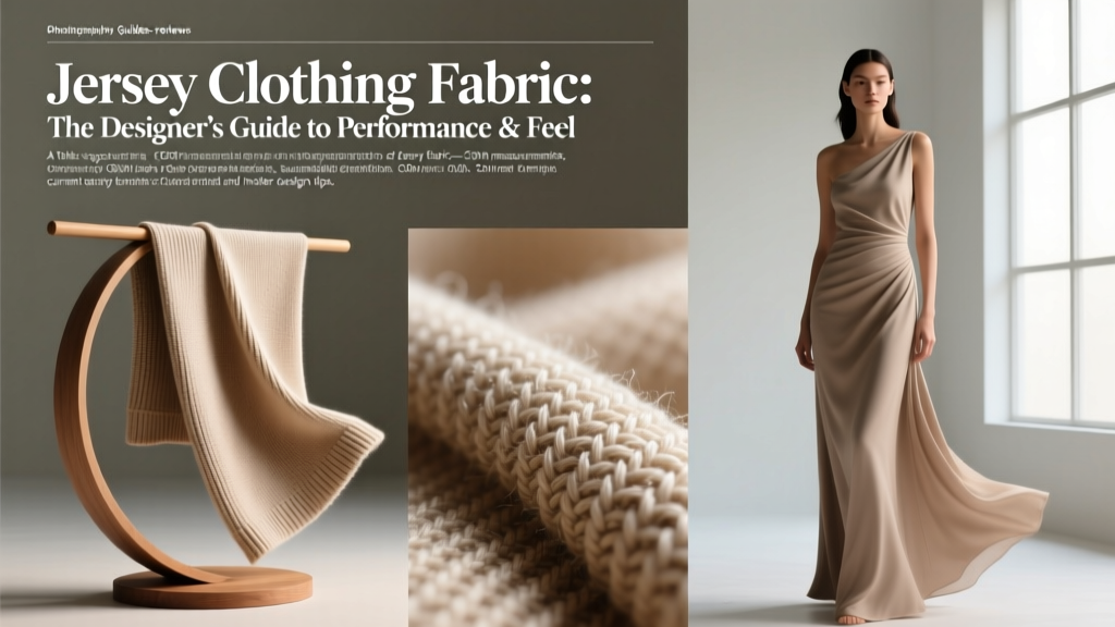 Jersey Clothing Fabric: The Designer’s Guide to Performance & Feel