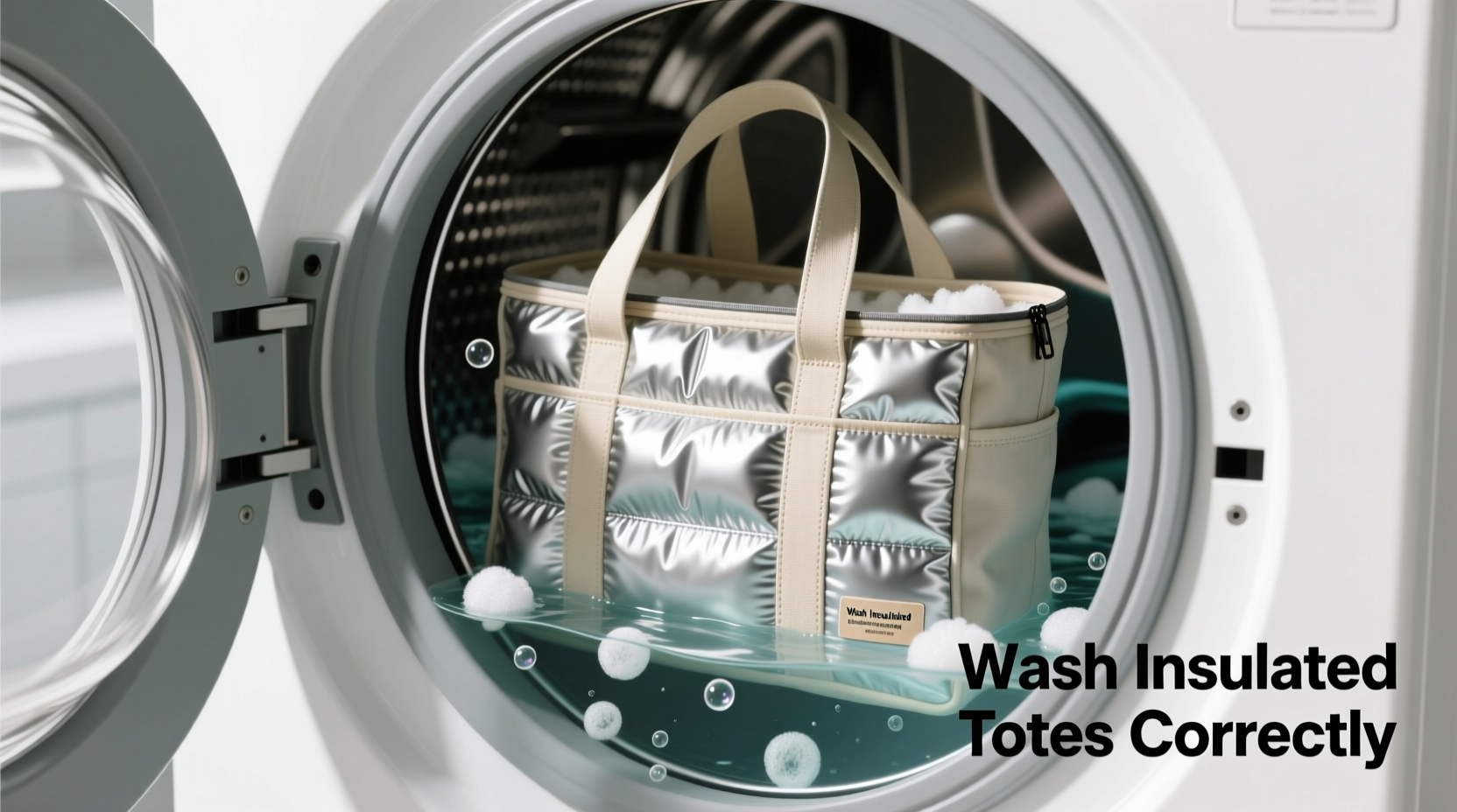 how to wash insulated grocery totes safely