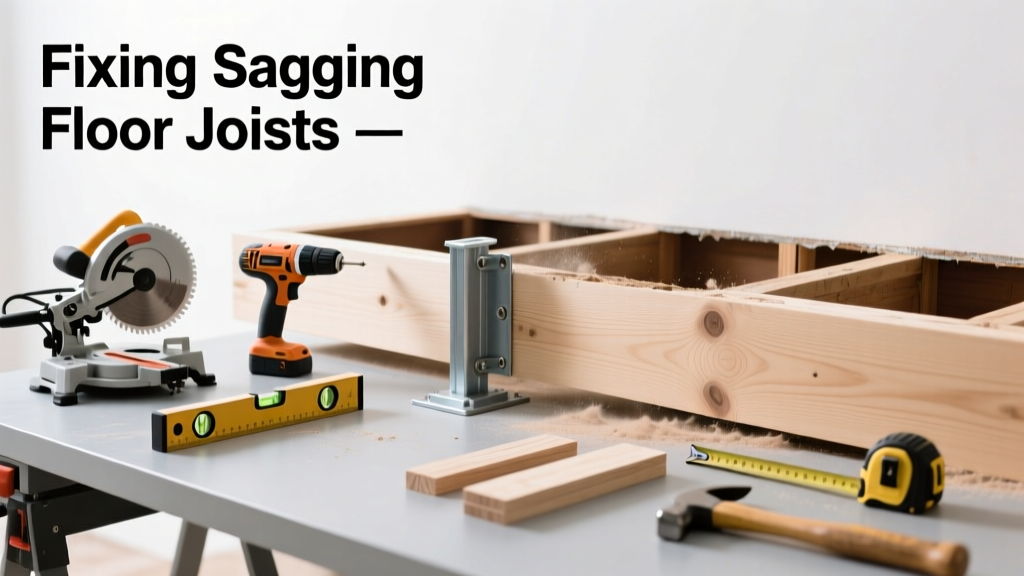 Fixing Sagging Floor Joists: A Practical Repair Guide