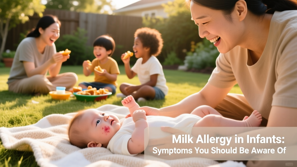 Milk Allergy in Infants: Causes, Symptoms, and Evidence-Based Guidance for Parents