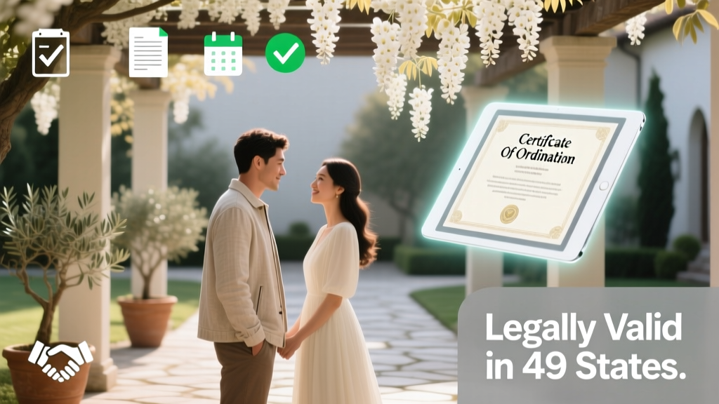 How to Get Ordained Online to Perform Weddings (2026)