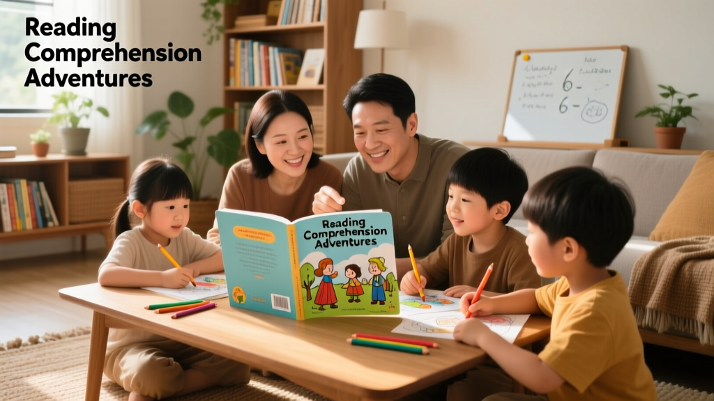 Reading Comprehension The Coloring Book: How a Simple Activity Transforms Literacy Skills in Children Ages 5–10
