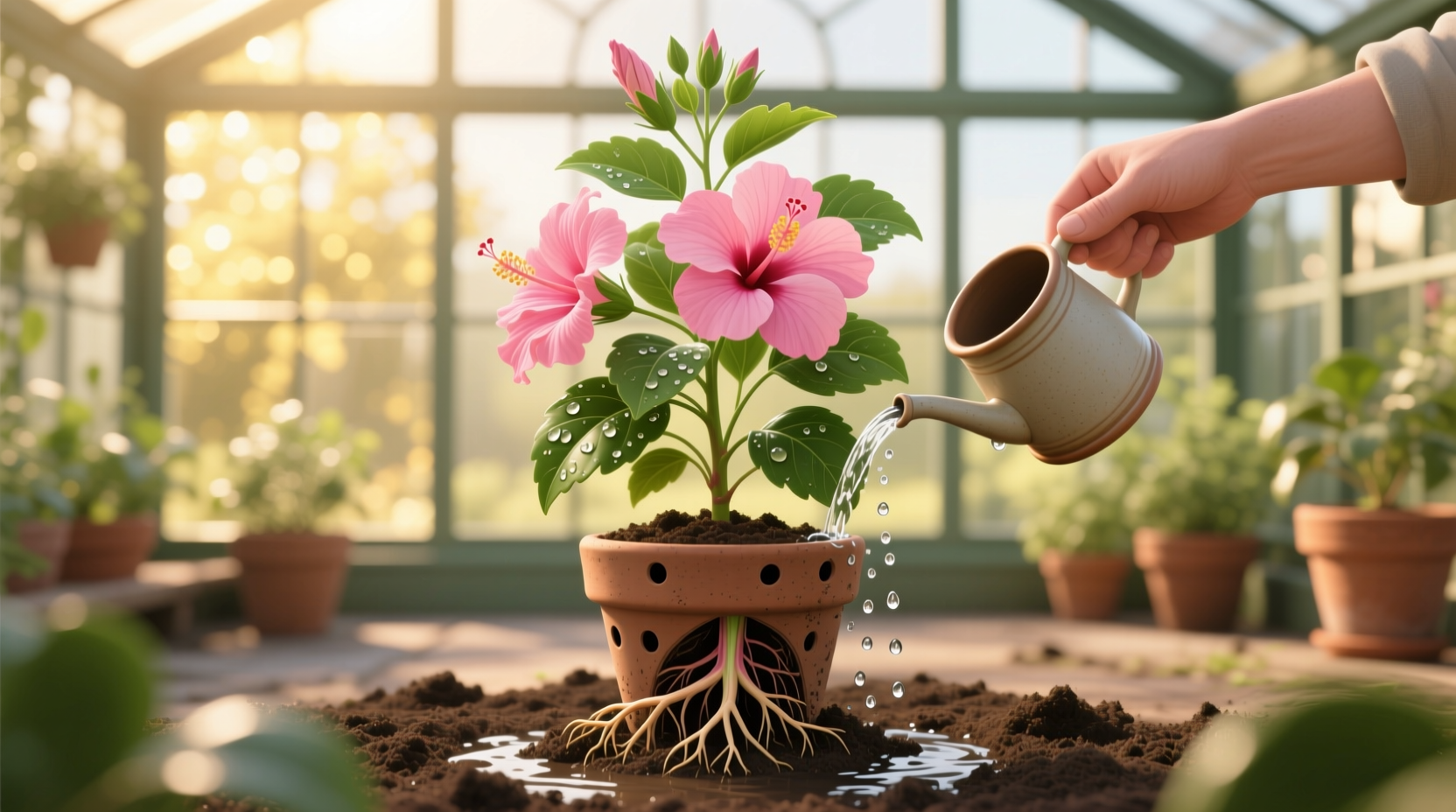 How to Water Hibiscus Plants: Timing, Signs & Seasonal Adjustments