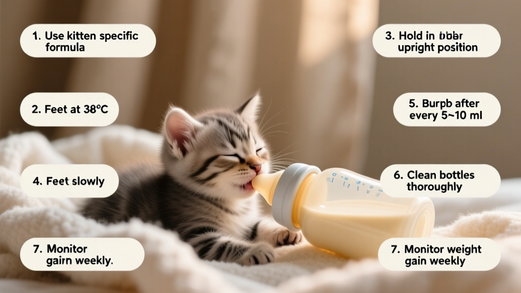 How to Bottle Feed Newborn Kittens: 7 Care Tips & Guide