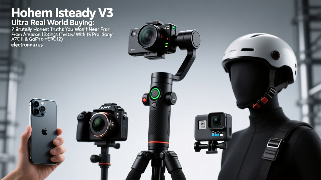 Hohem Isteady V3 Ultra Real World Buying: 7 Brutally Honest Truths You Won’t Hear From Amazon Listings (Tested With iPhone 15 Pro, Sony A7C II & GoPro HERO12)