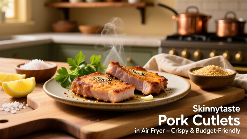 Skinnytaste Air Fryer Pork Cutlets (Crispy &