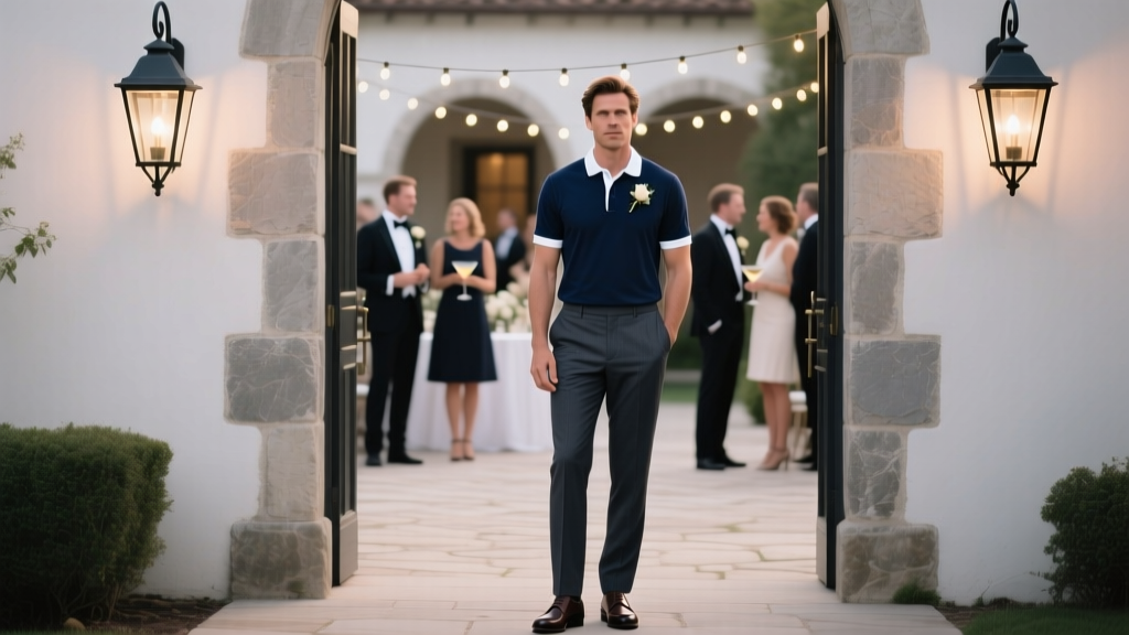 Can You Wear a Polo to a Semi-Formal Wedding?