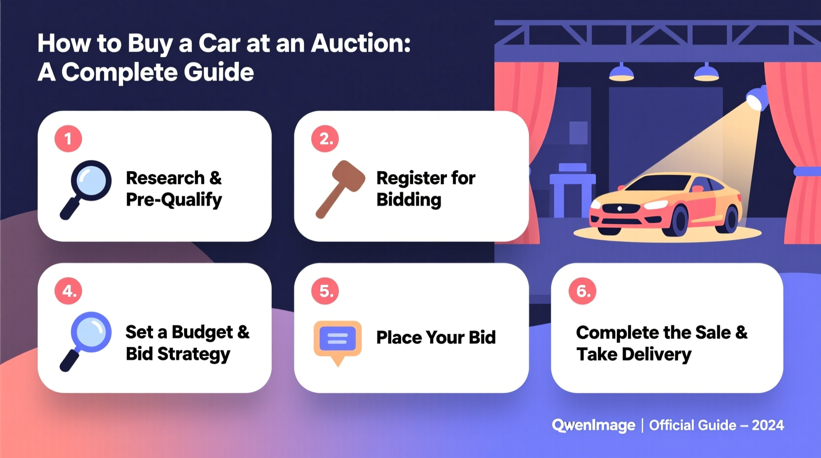 how to buy a car at an auction