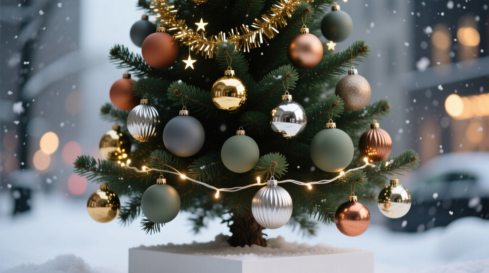 can you mix matte and glossy ornaments on one tree design tips
